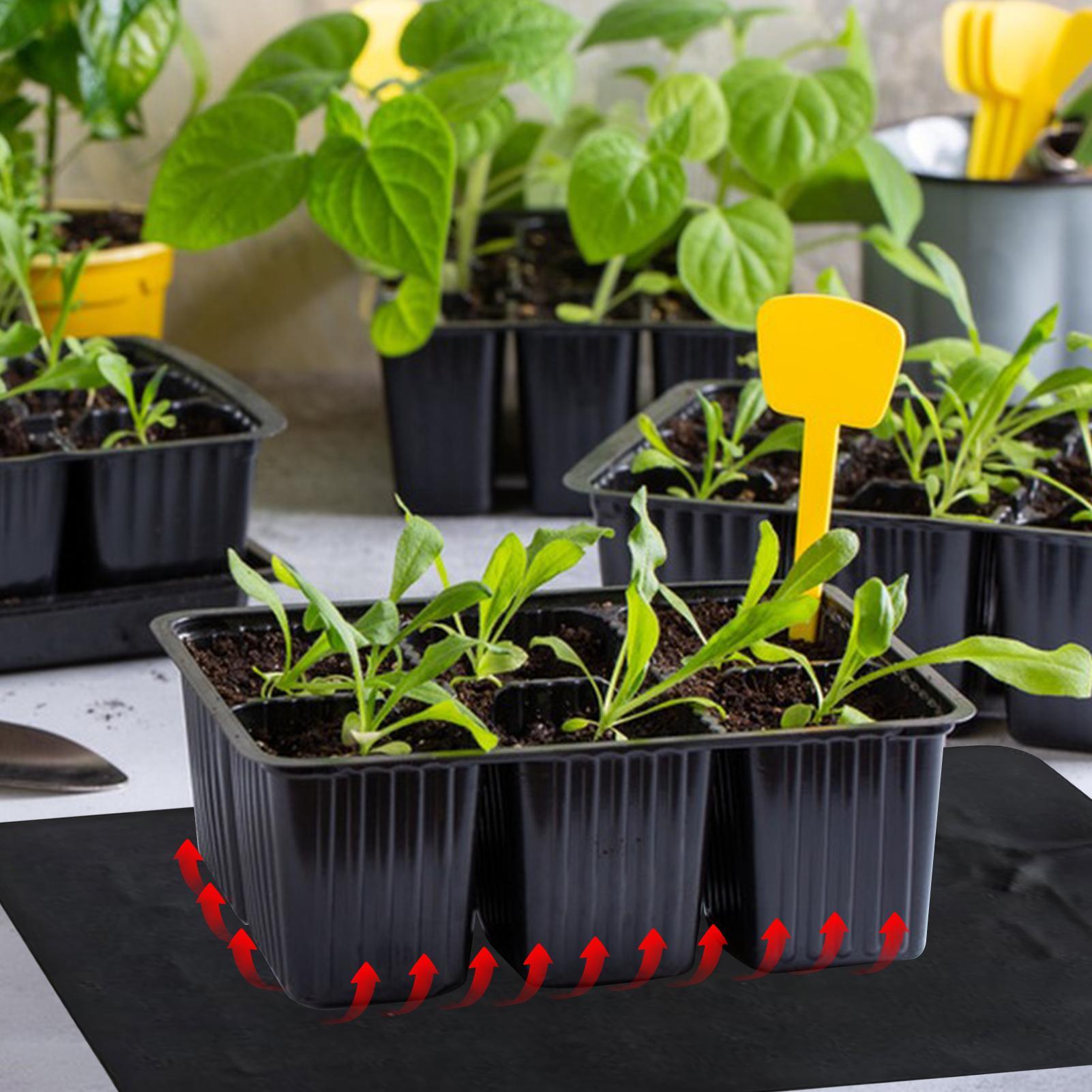 Seedling Heat Pad - 8.5W苗用ヒートマット 5V 2A 植物種子発芽促進保温パッド 植物花野菜冬用防寒ヒートマット