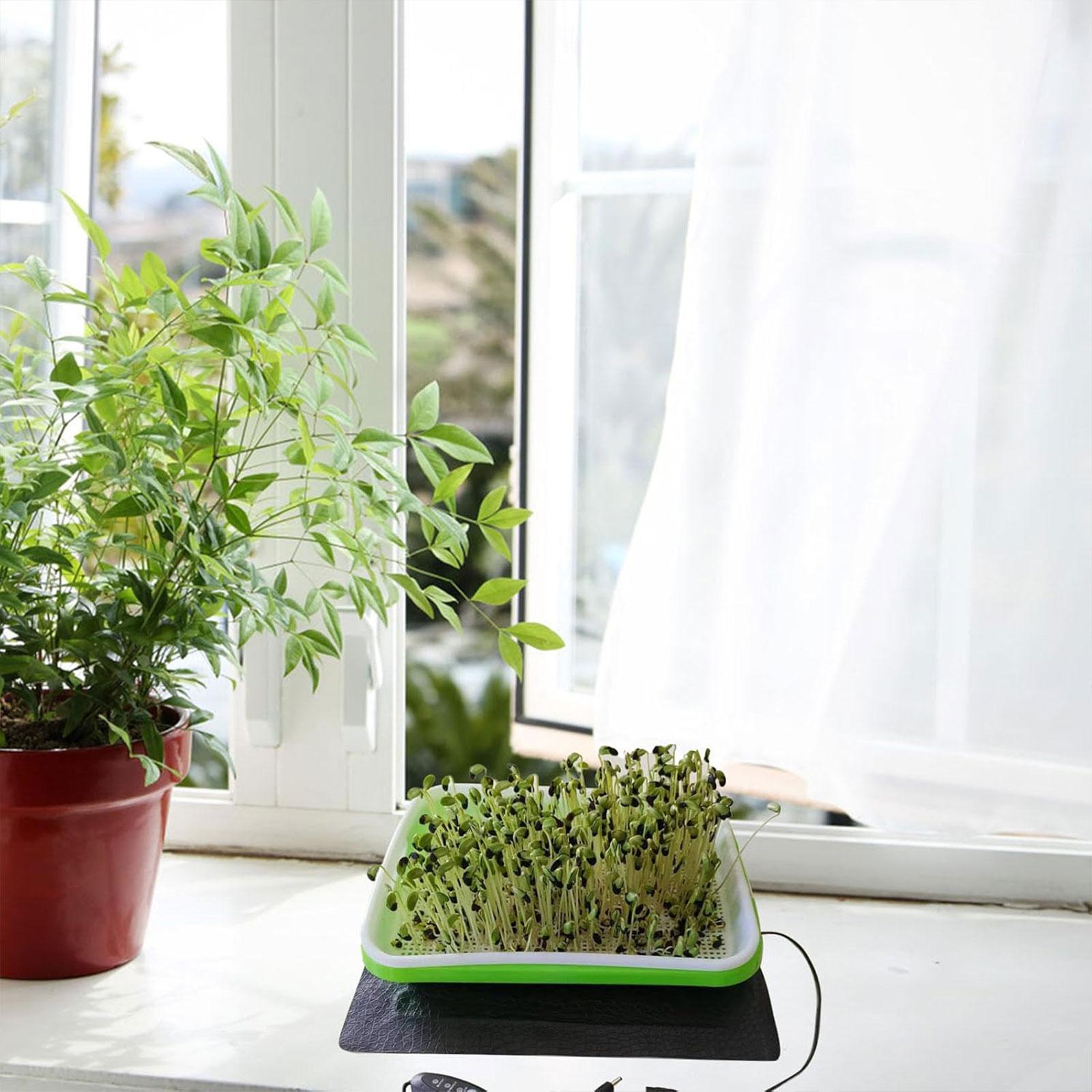 Seedling Heat Pad - 水耕栽培用ヒートマット、苗の育成用、防水、温度調節可能なパッド、室内栽培用