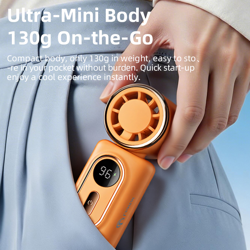 ポータブルミニファン ハンドヘルド小型ファン 5段階風量 3 - Oscillating Fan Clip のレビューと価格