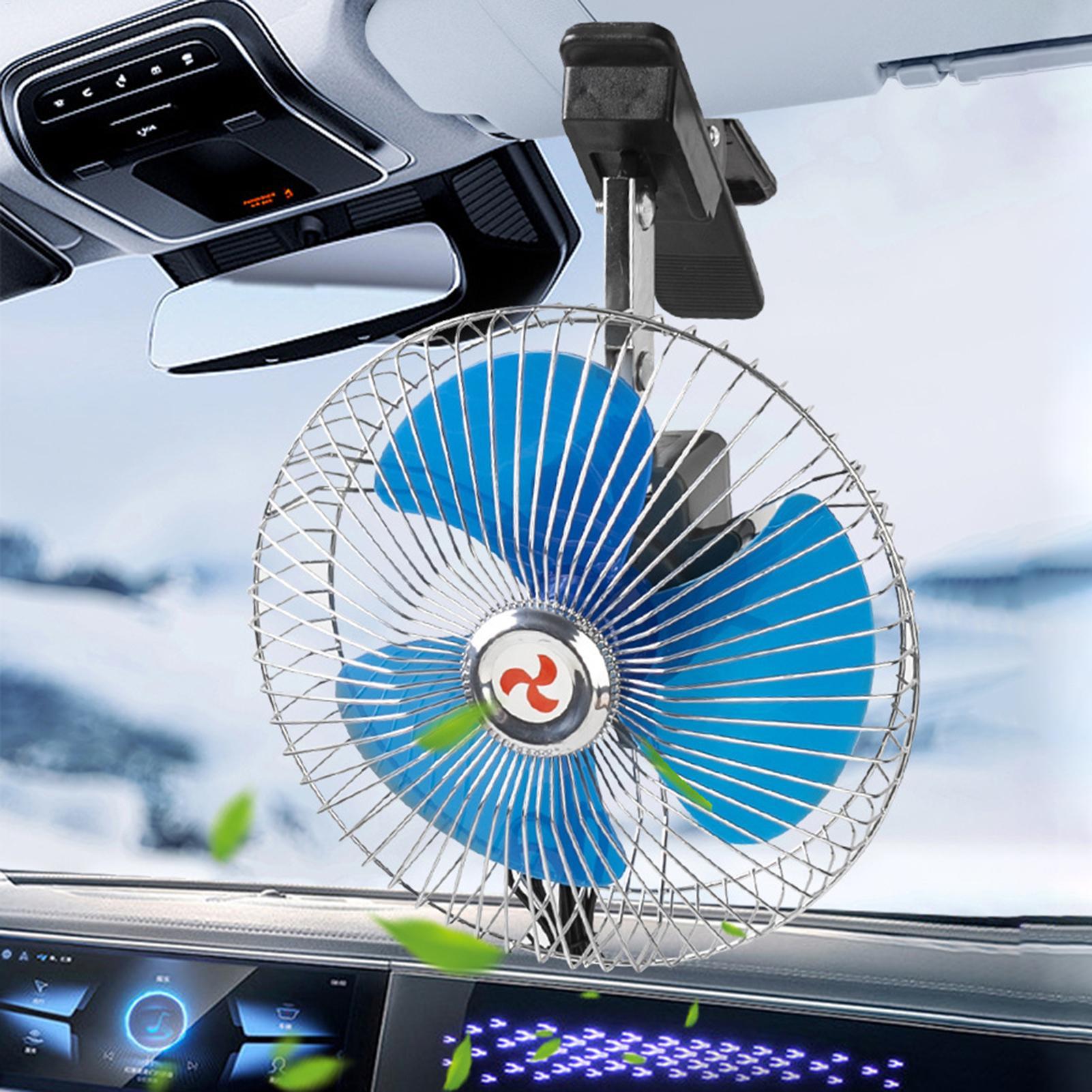 車用冷却ファン 24V 車両自動振動クリップファン 自動振動 - Oscillating Fan Clip のレビューと価格