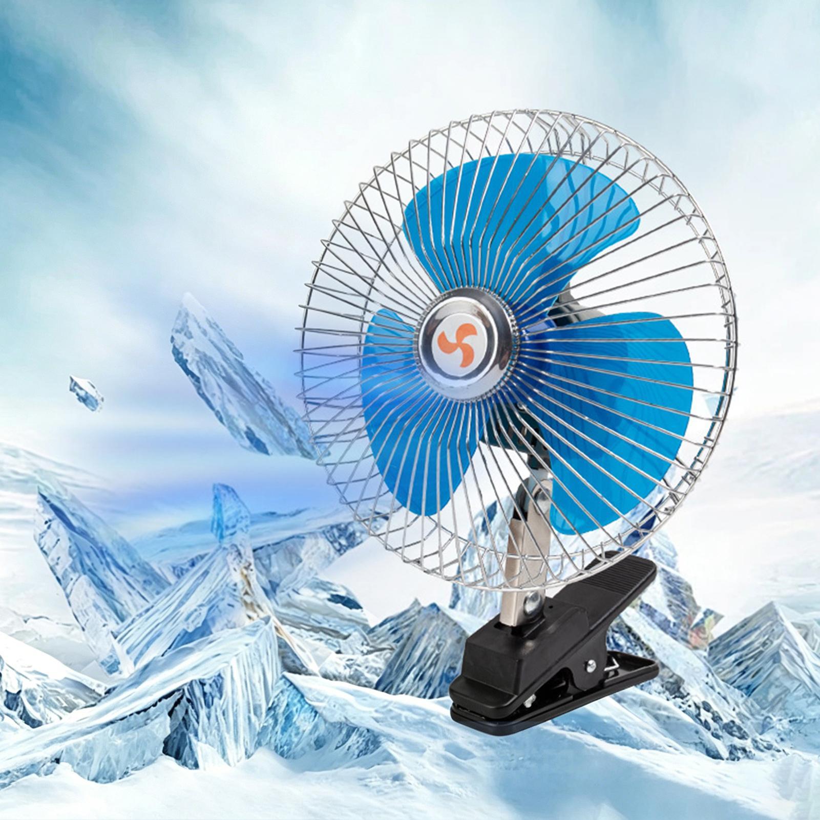 車冷却ファン 24V 自動振動車両クリップファン自動振動車冷 - Oscillating Fan Clip のレビューと価格