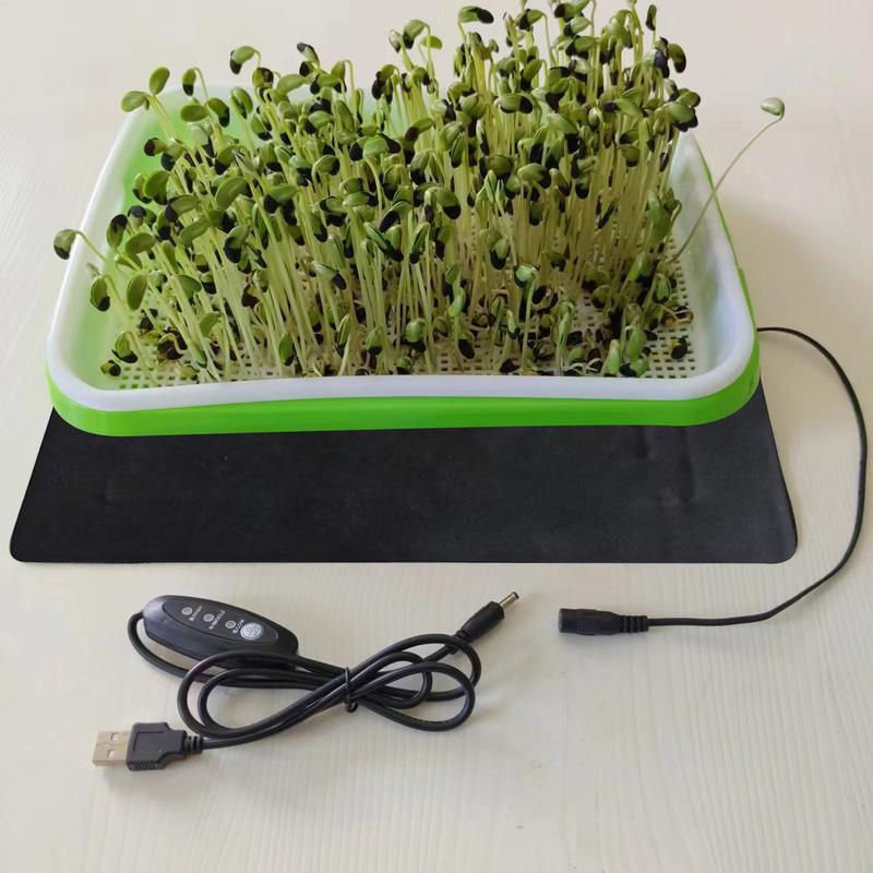 8.5 ワット USB 苗ヒートマット 3 調整可能な温度植 - Seedling Heat Pad のレビューと価格