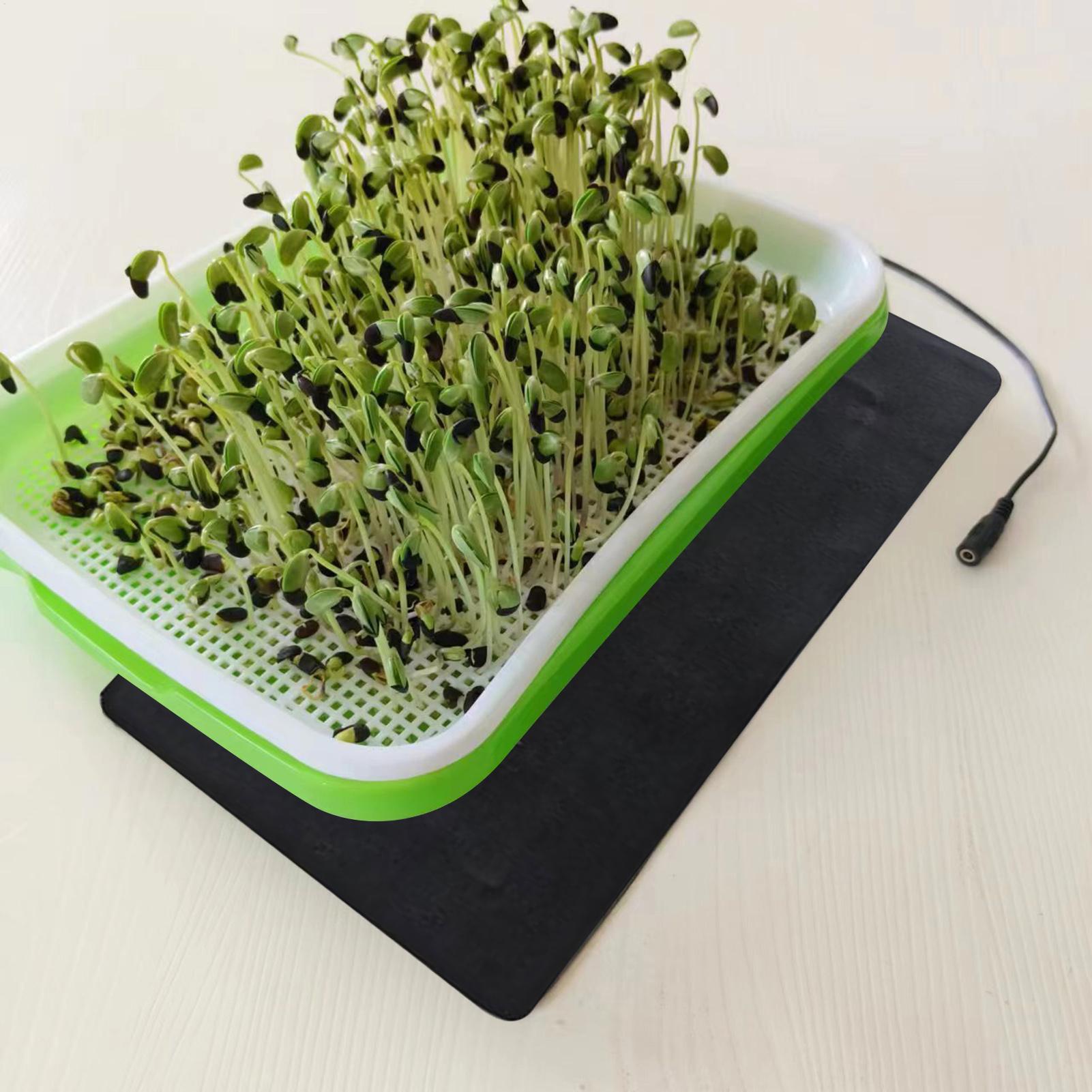 8.5W苗用ヒートマット 5V 2A 植物種子発芽促進保温パ - Seedling Heat Pad のレビューと価格