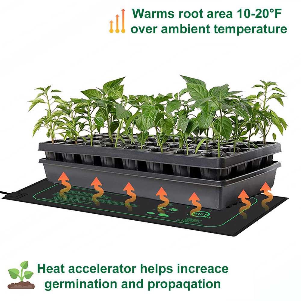 10/25/50CM 苗床ヒートマット 室内植物発芽用 防水 - Seedling Heat Pad のレビューと価格