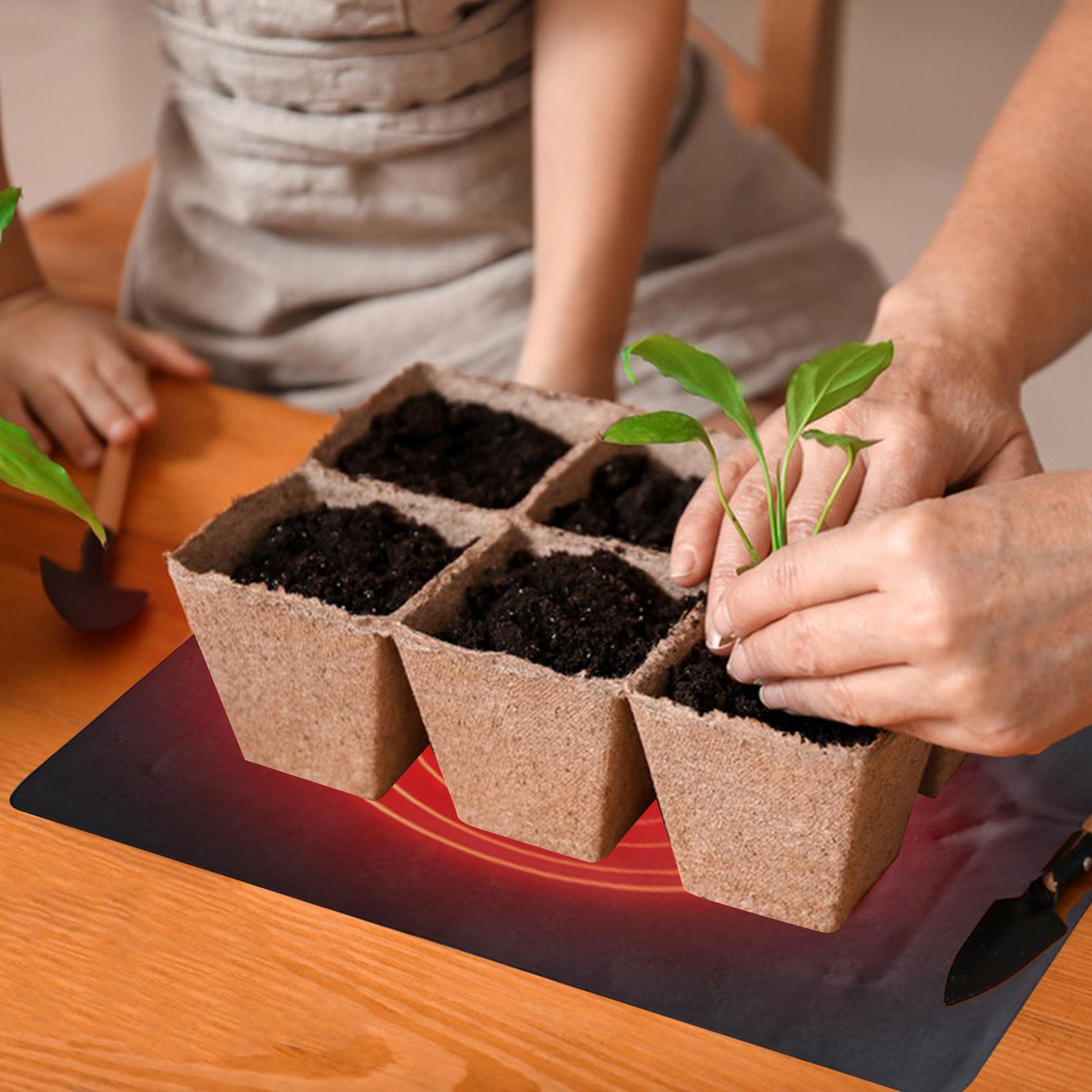 8.5W苗用ヒートマット 5V 2A 植物種子発芽繁殖用保温 - Seedling Heat Pad のレビューと価格