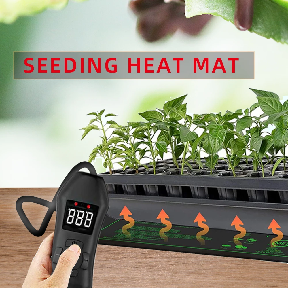 50 ワット EU-US/英国/AU 調節可能なサーモスタッ - Seedling Heat Pad のレビューと価格