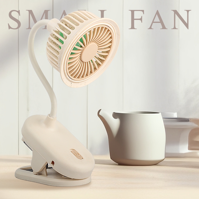 USB充電式クリップオン小型扇風機360 °   調整可能な - Oscillating Fan Clip のレビューと価格